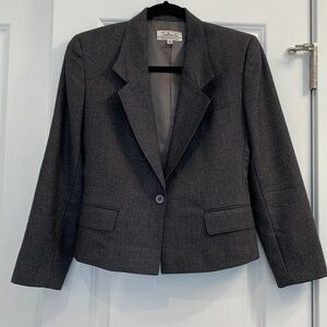 Talbots Pure Wool Petite single button Blazer